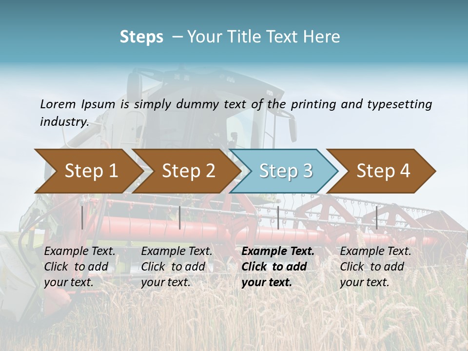 Plant Rye Cereal PowerPoint Template