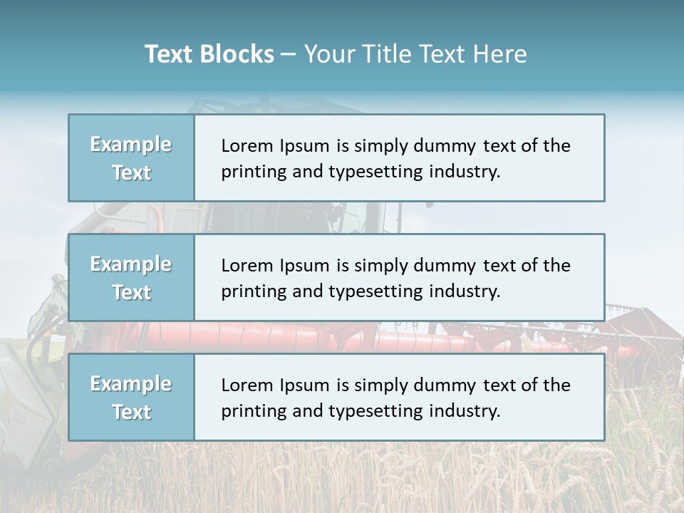 Plant Rye Cereal PowerPoint Template