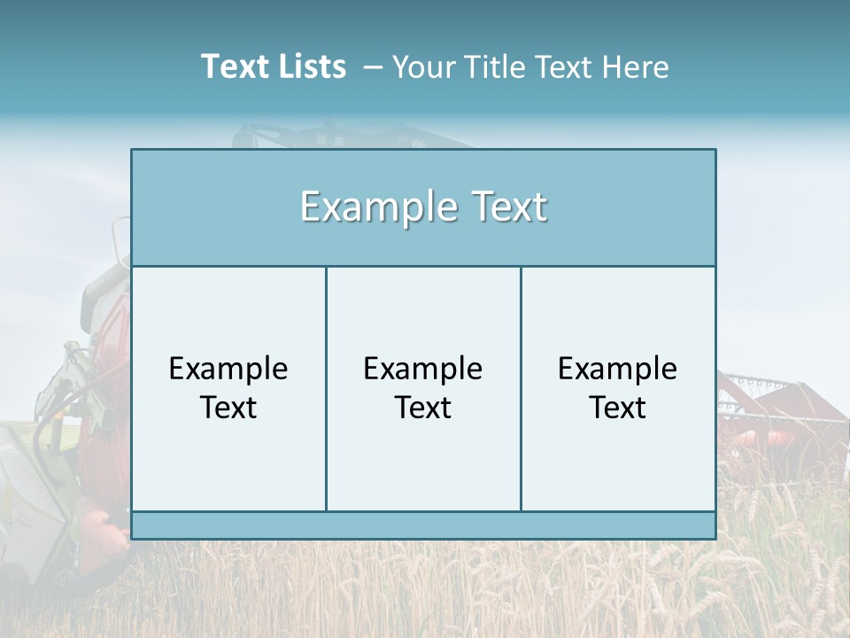 Plant Rye Cereal PowerPoint Template