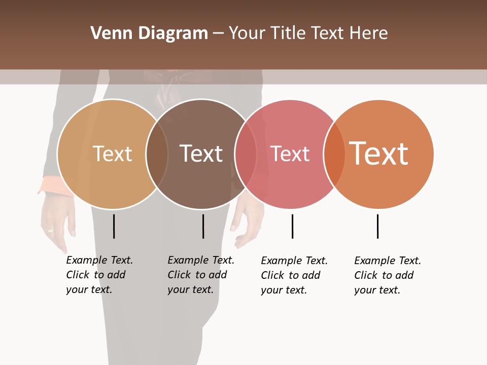 Person Tie Brown PowerPoint Template