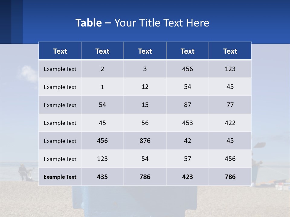 Blue Telescope Humor PowerPoint Template