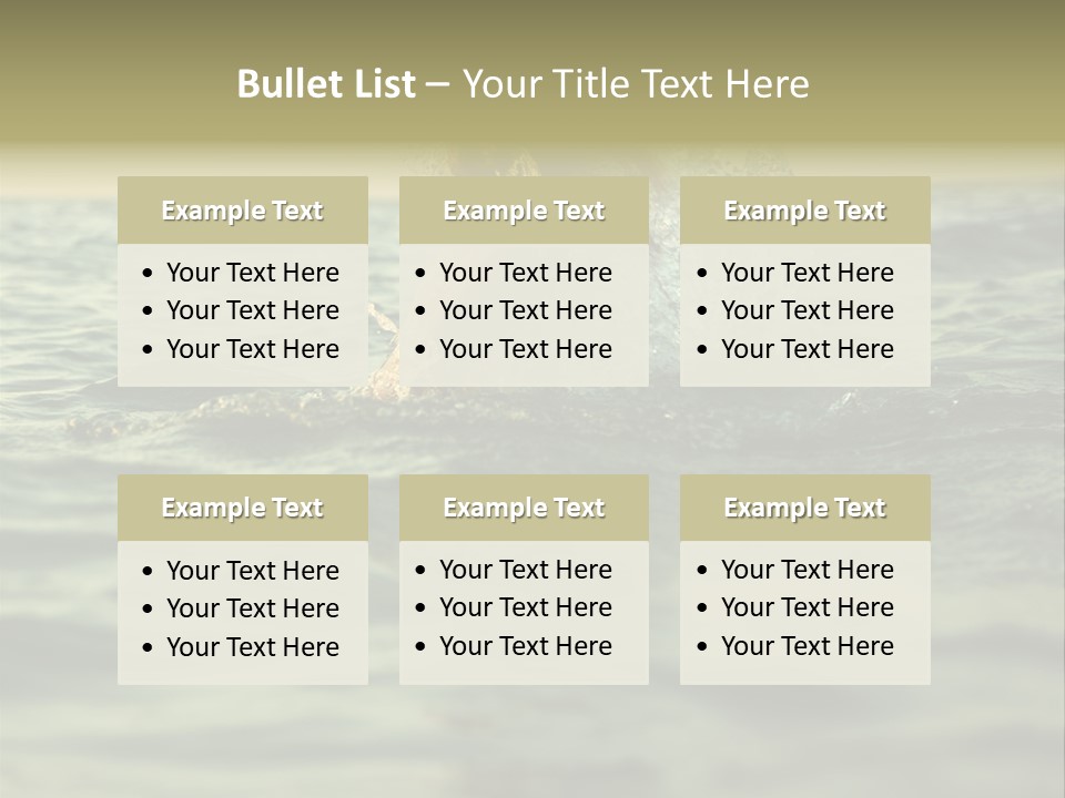 Vacations Landscape Beauty PowerPoint Template