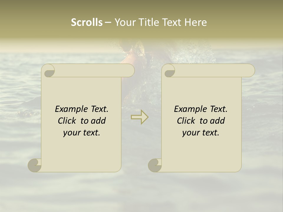 Vacations Landscape Beauty PowerPoint Template