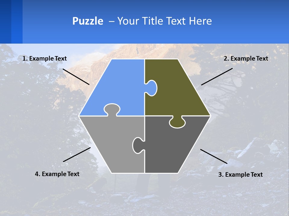 Outdoor Travel Activity PowerPoint Template