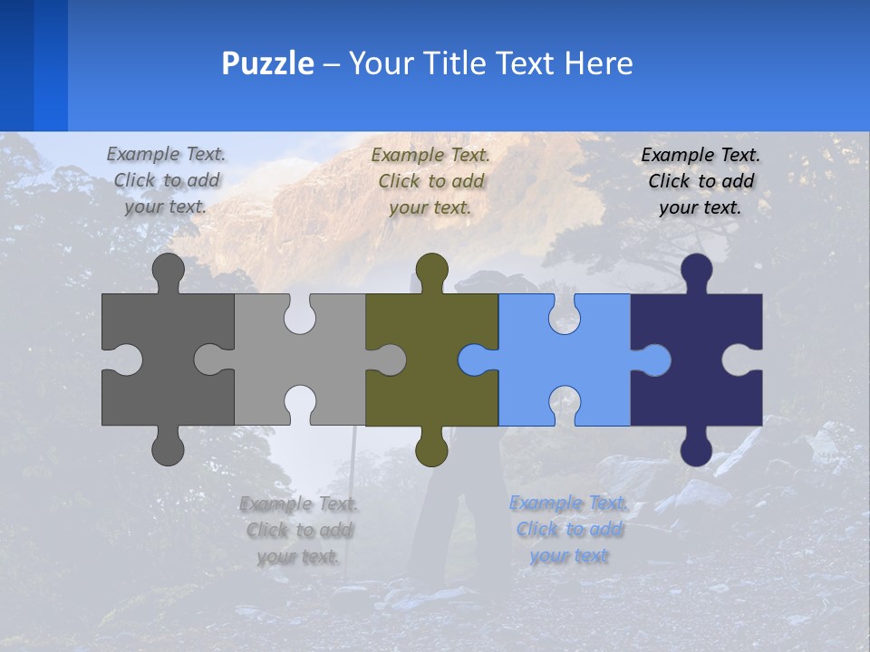 Outdoor Travel Activity PowerPoint Template