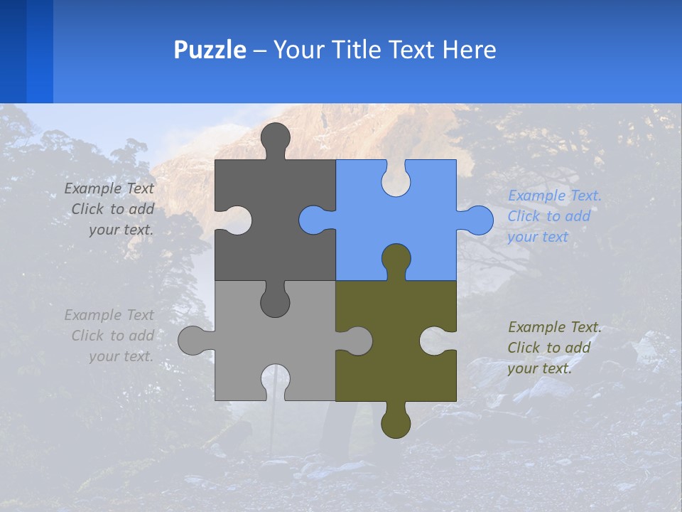 Outdoor Travel Activity PowerPoint Template