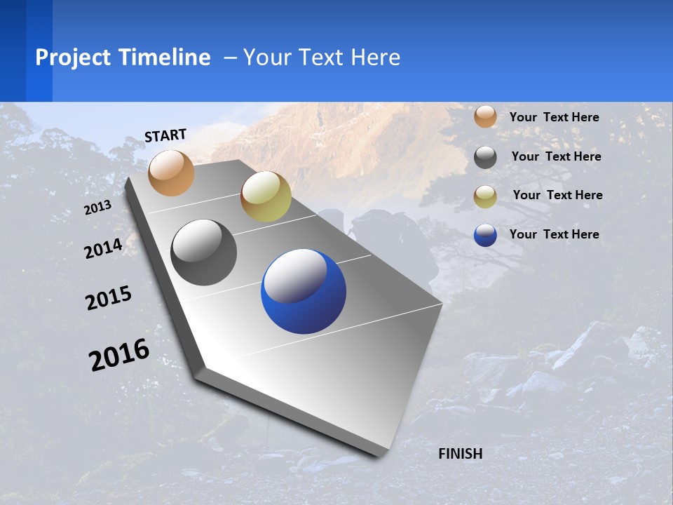 Outdoor Travel Activity PowerPoint Template