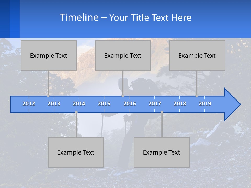 Outdoor Travel Activity PowerPoint Template