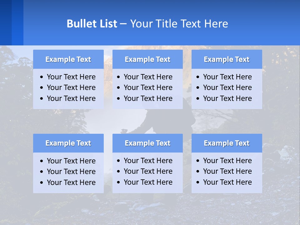 Outdoor Travel Activity PowerPoint Template