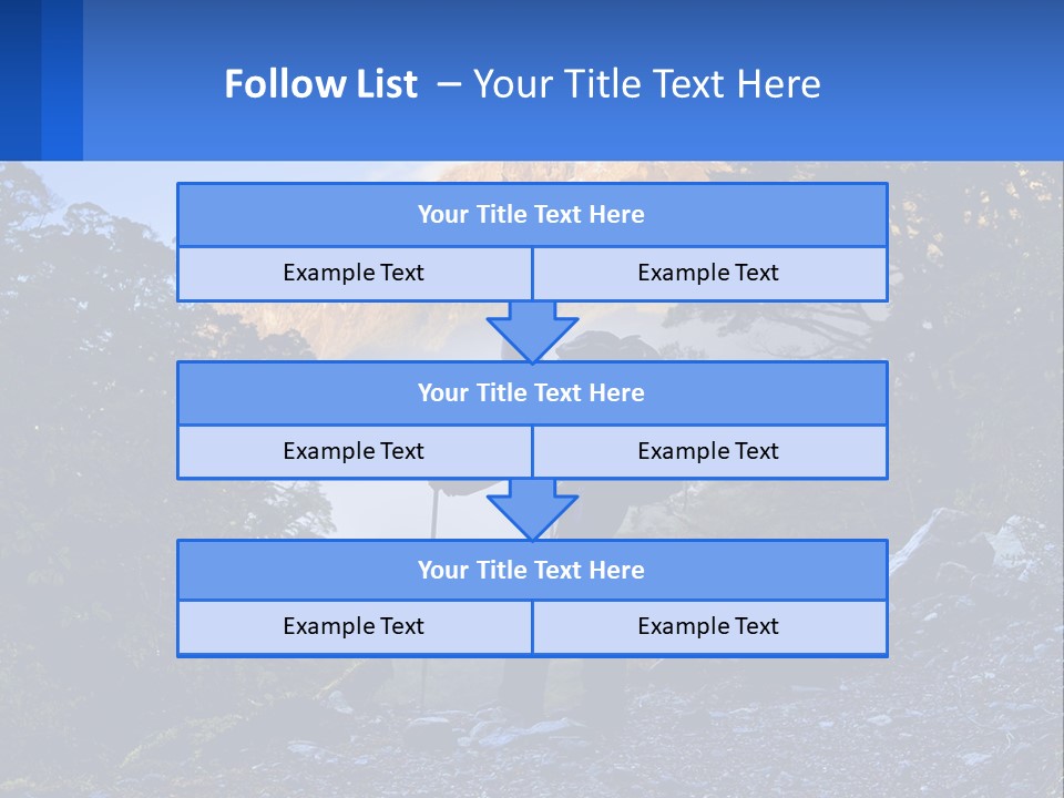 Outdoor Travel Activity PowerPoint Template
