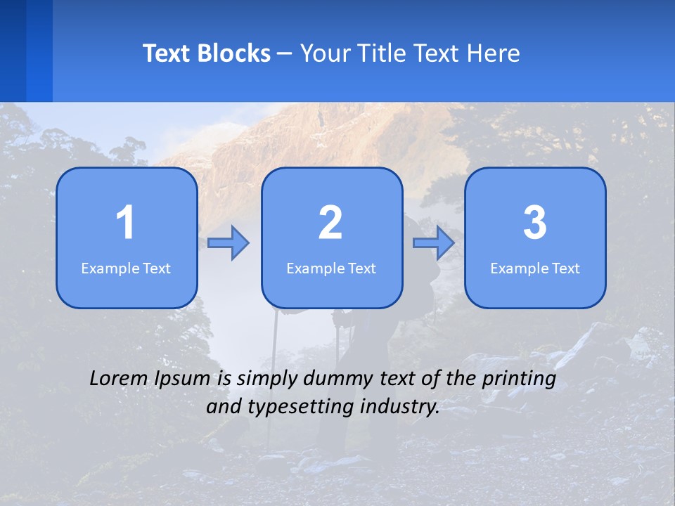 Outdoor Travel Activity PowerPoint Template