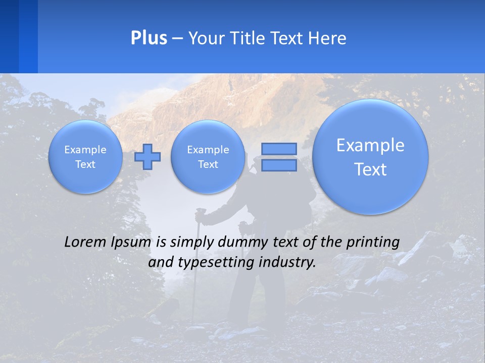 Outdoor Travel Activity PowerPoint Template