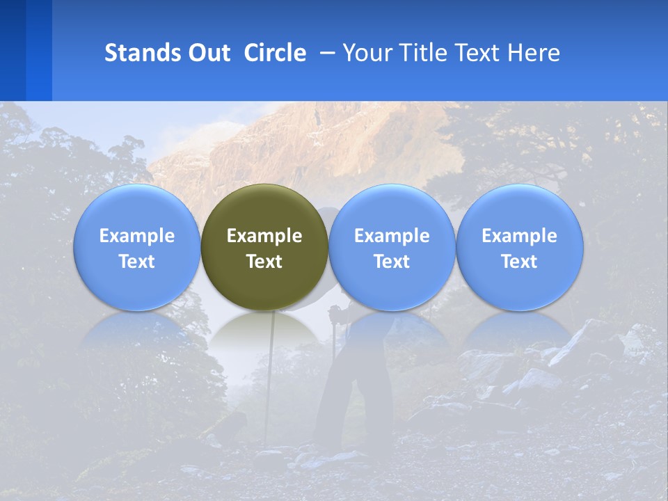 Outdoor Travel Activity PowerPoint Template