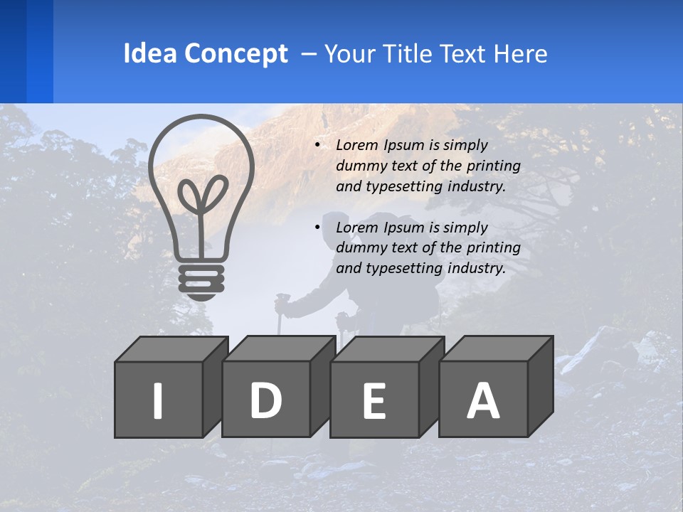 Outdoor Travel Activity PowerPoint Template