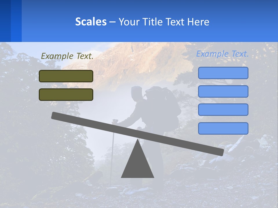 Outdoor Travel Activity PowerPoint Template