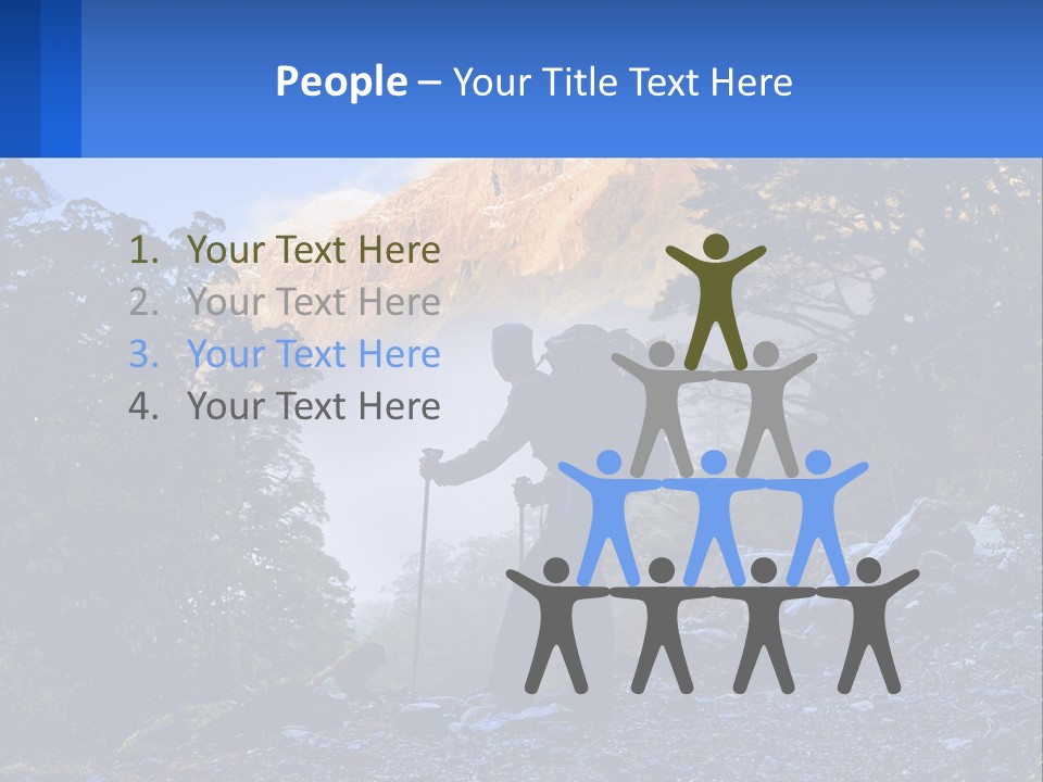 Outdoor Travel Activity PowerPoint Template