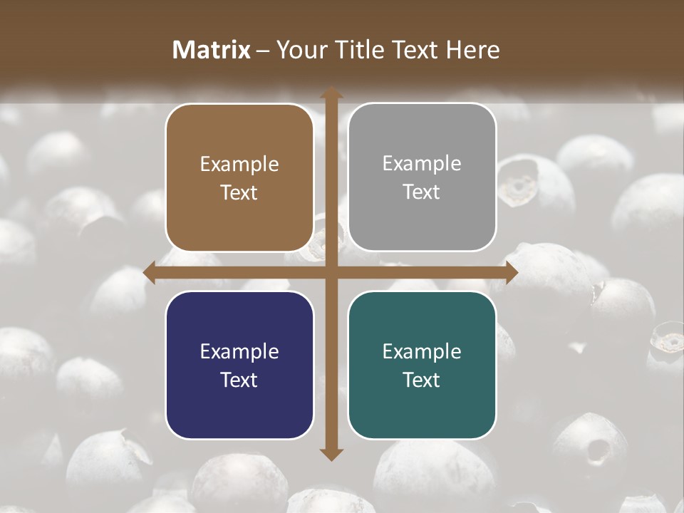 Vitamins Wild Delicious PowerPoint Template