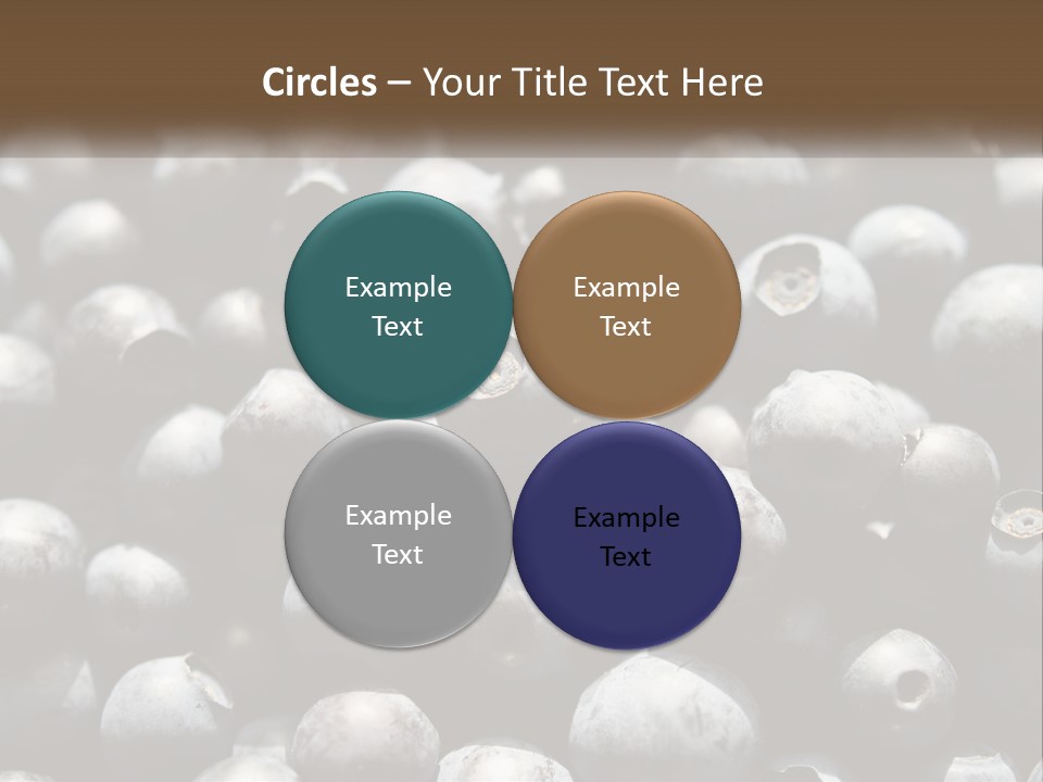 Vitamins Wild Delicious PowerPoint Template