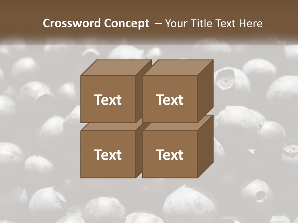 Vitamins Wild Delicious PowerPoint Template