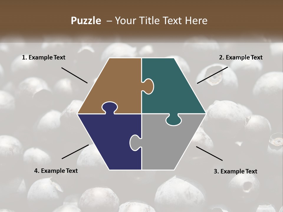 Vitamins Wild Delicious PowerPoint Template