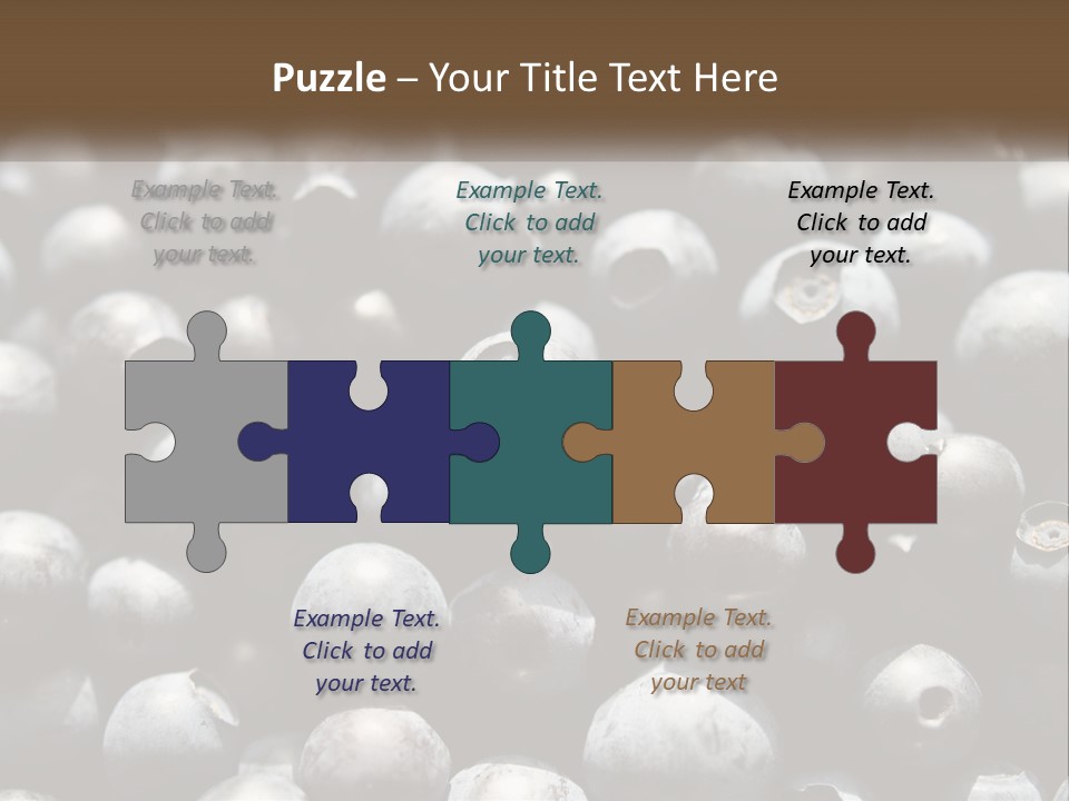 Vitamins Wild Delicious PowerPoint Template