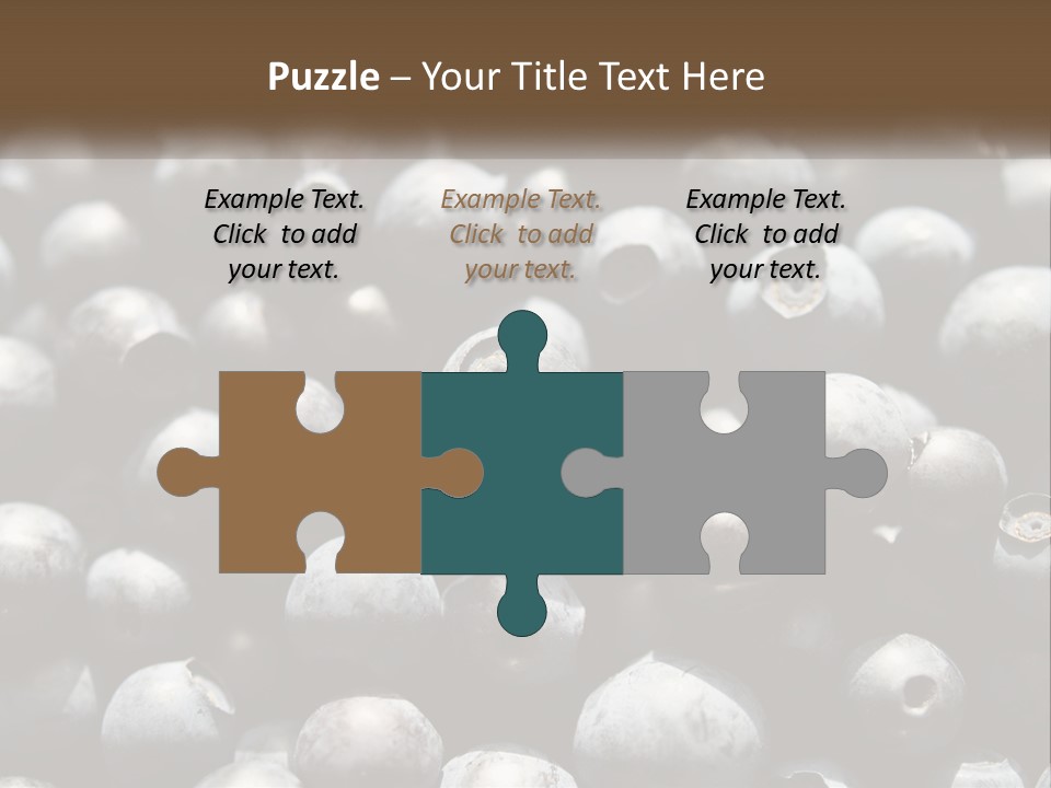 Vitamins Wild Delicious PowerPoint Template