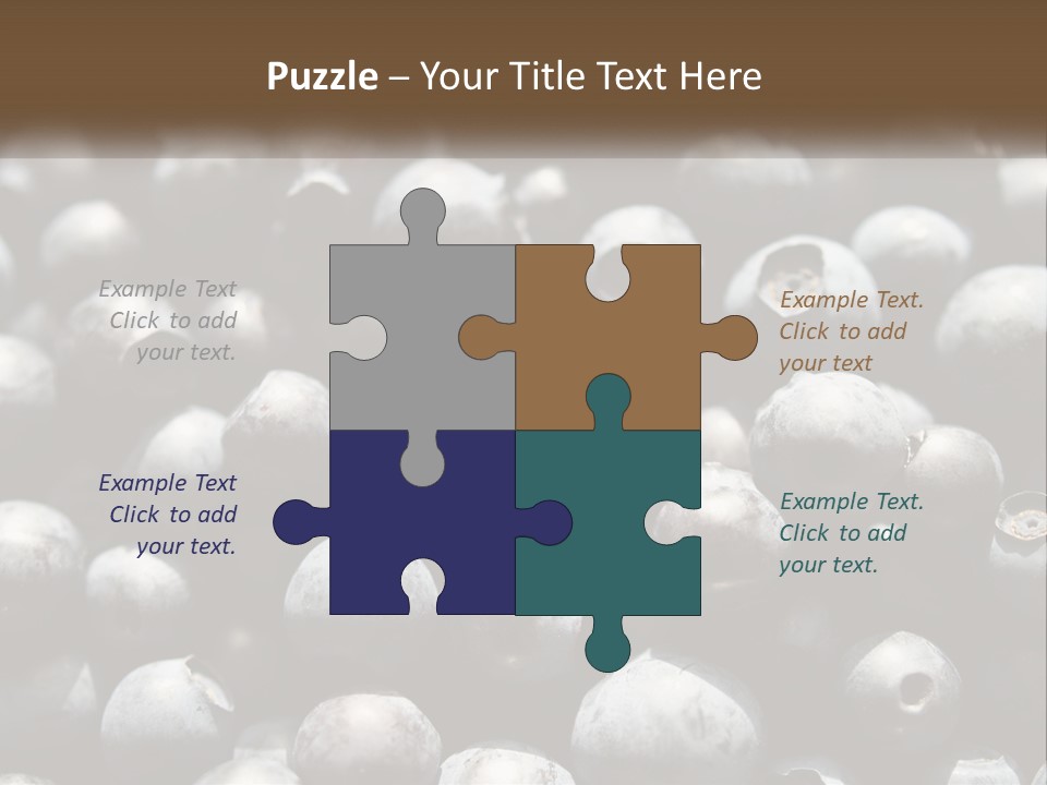 Vitamins Wild Delicious PowerPoint Template