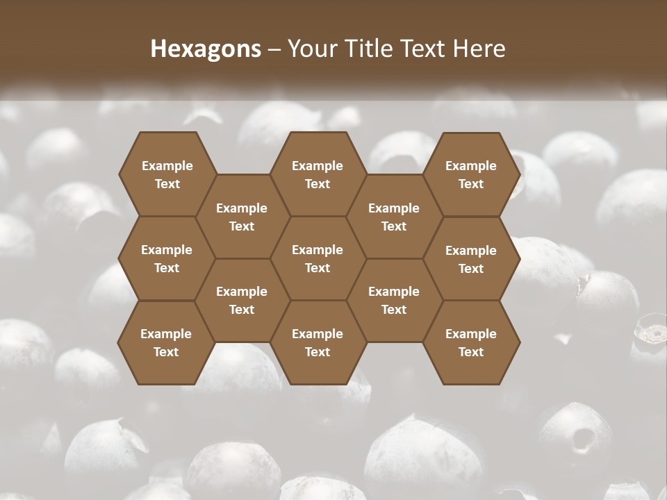 Vitamins Wild Delicious PowerPoint Template