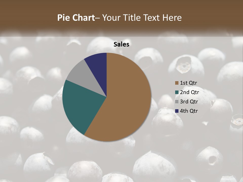 Vitamins Wild Delicious PowerPoint Template