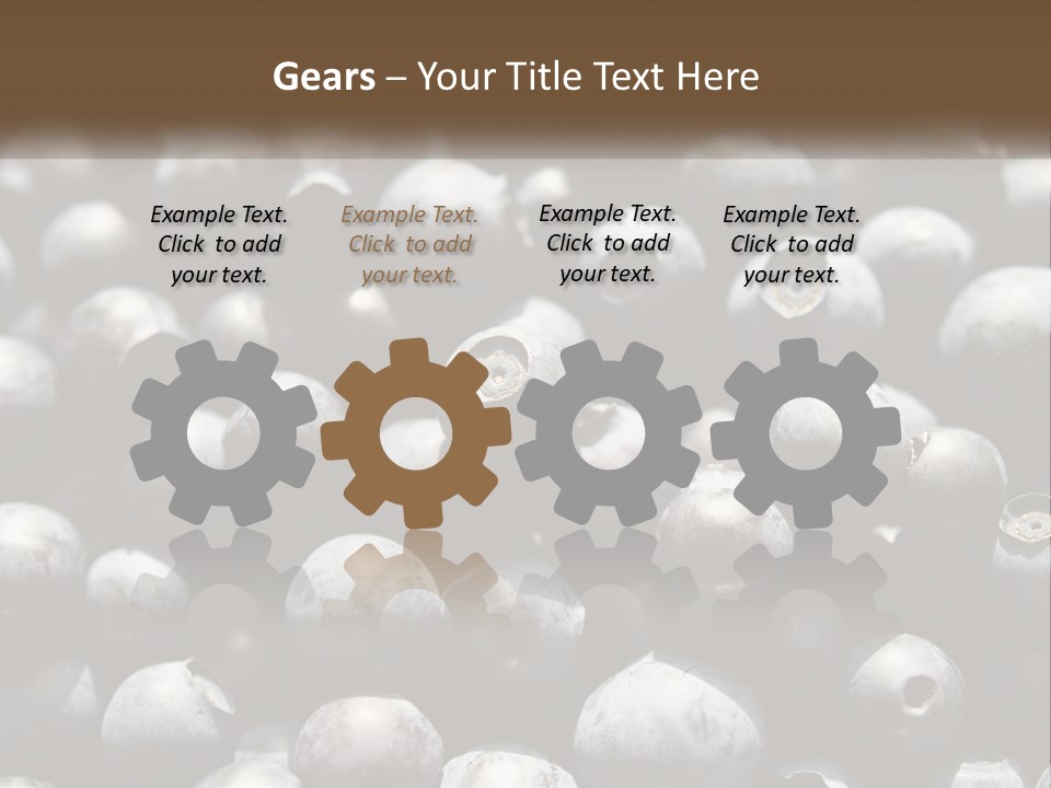 Vitamins Wild Delicious PowerPoint Template