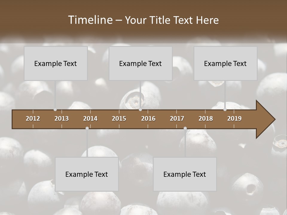 Vitamins Wild Delicious PowerPoint Template