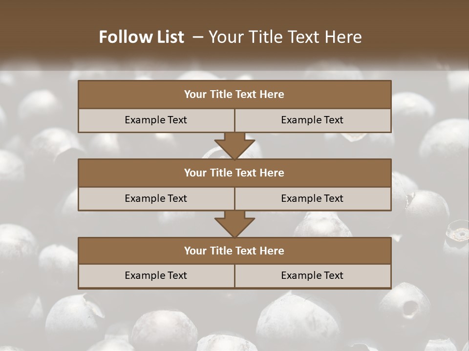 Vitamins Wild Delicious PowerPoint Template