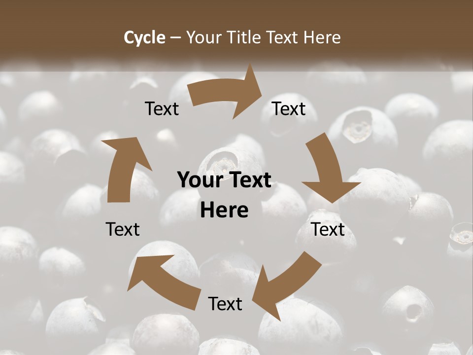 Vitamins Wild Delicious PowerPoint Template