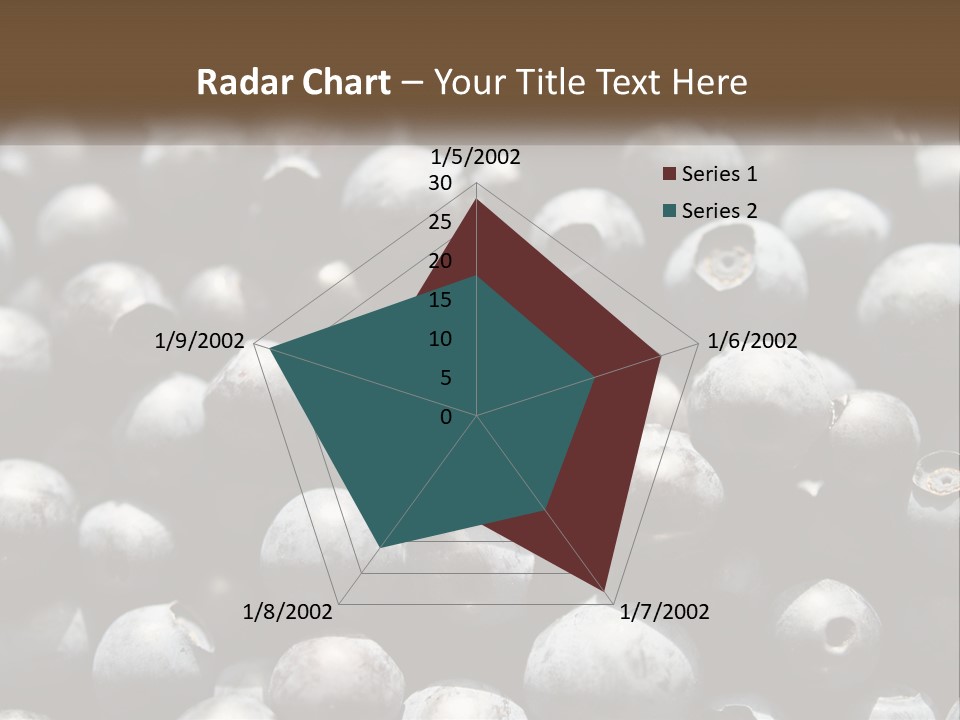 Vitamins Wild Delicious PowerPoint Template