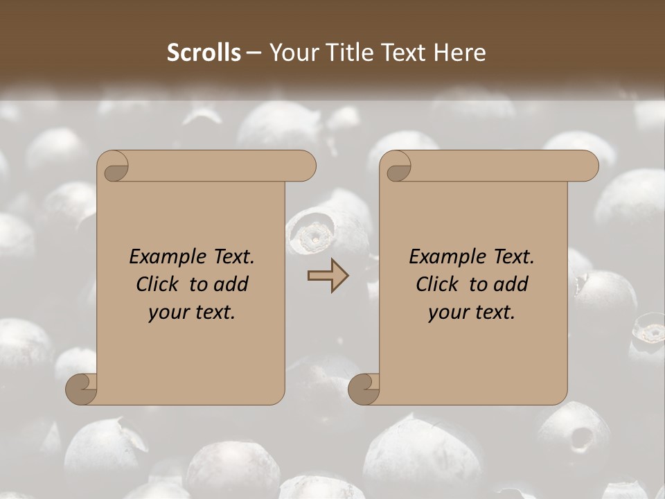 Vitamins Wild Delicious PowerPoint Template