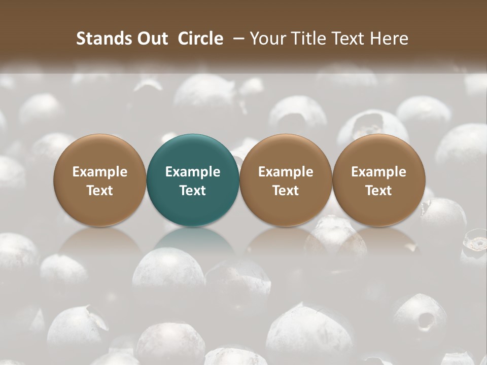 Vitamins Wild Delicious PowerPoint Template