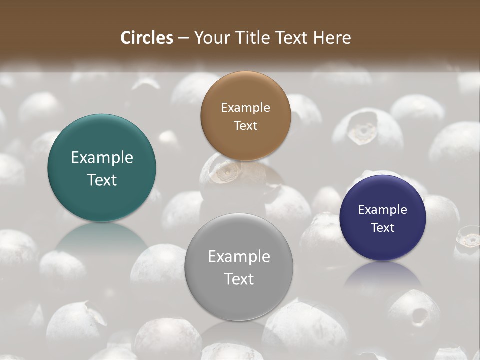 Vitamins Wild Delicious PowerPoint Template