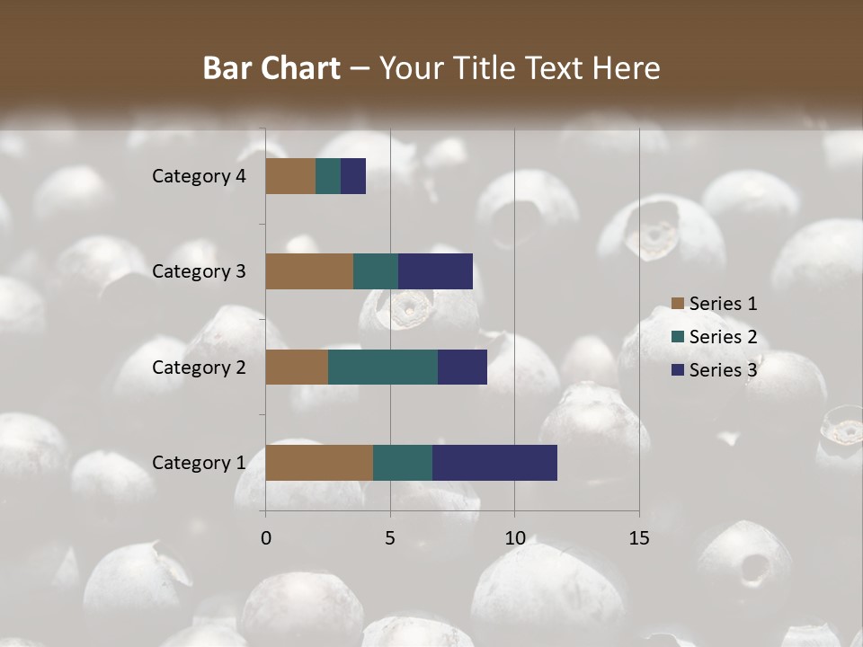 Vitamins Wild Delicious PowerPoint Template