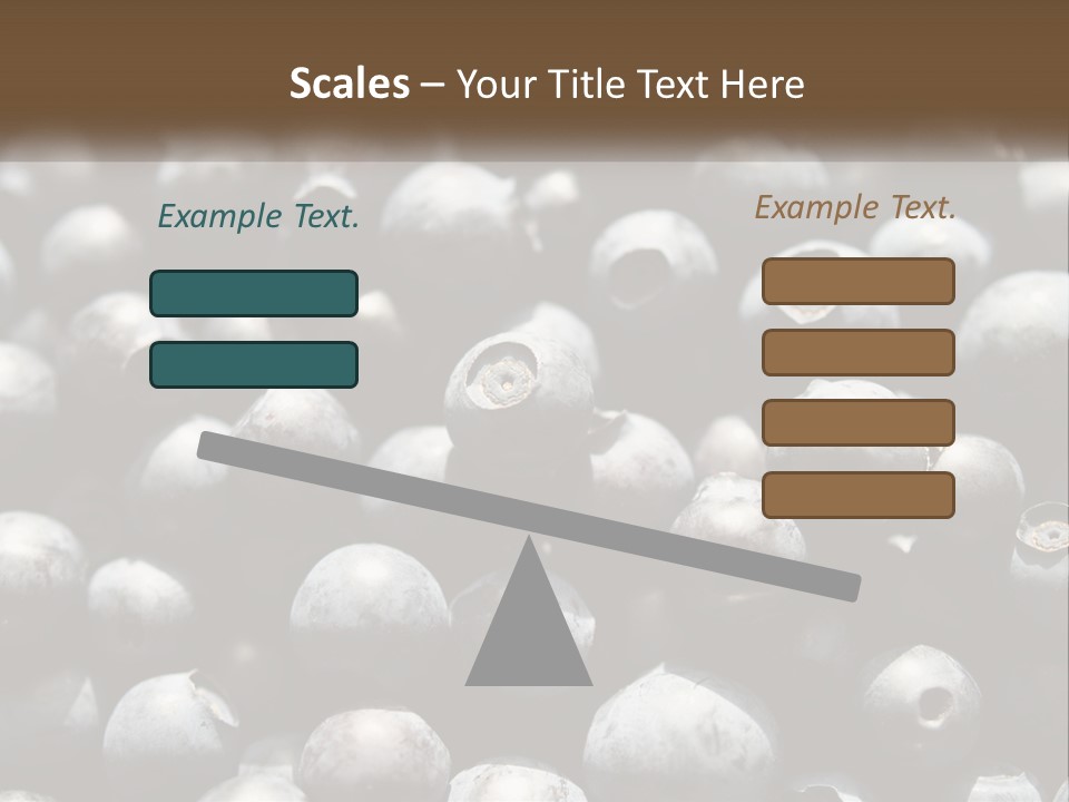 Vitamins Wild Delicious PowerPoint Template