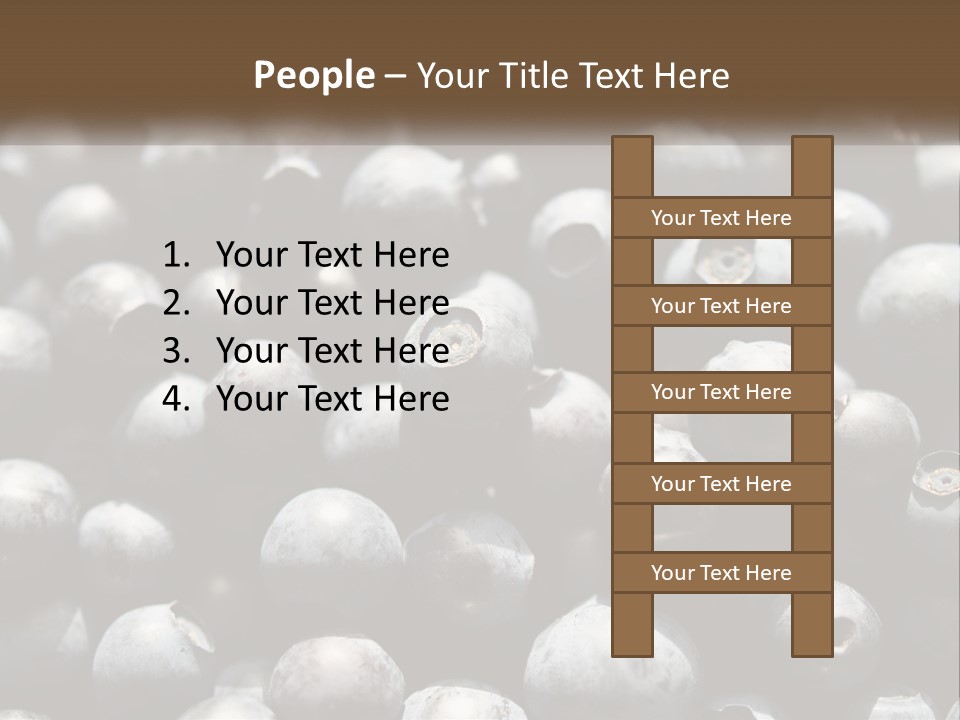 Vitamins Wild Delicious PowerPoint Template