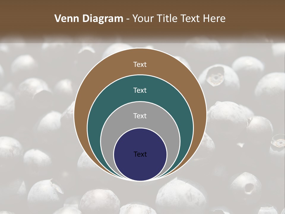 Vitamins Wild Delicious PowerPoint Template