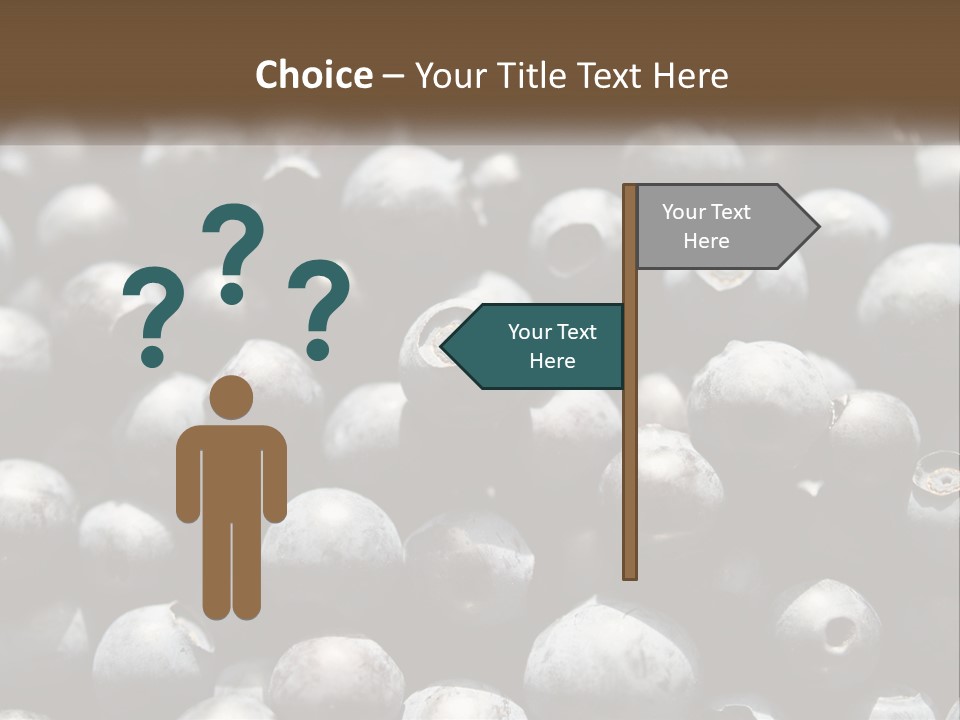 Vitamins Wild Delicious PowerPoint Template