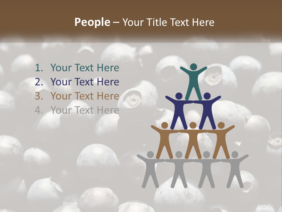 Vitamins Wild Delicious PowerPoint Template