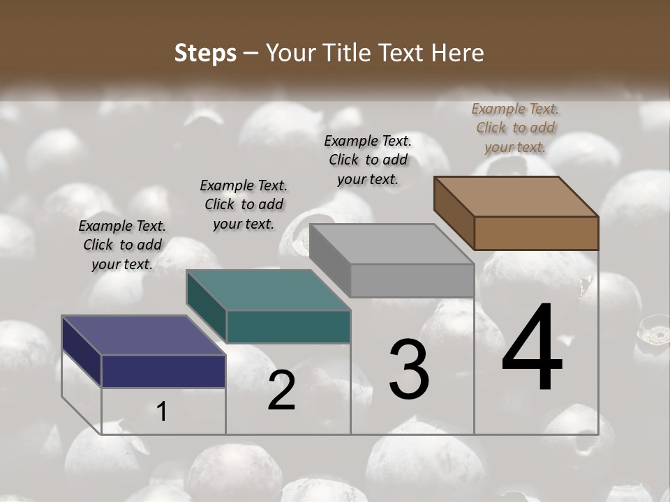 Vitamins Wild Delicious PowerPoint Template
