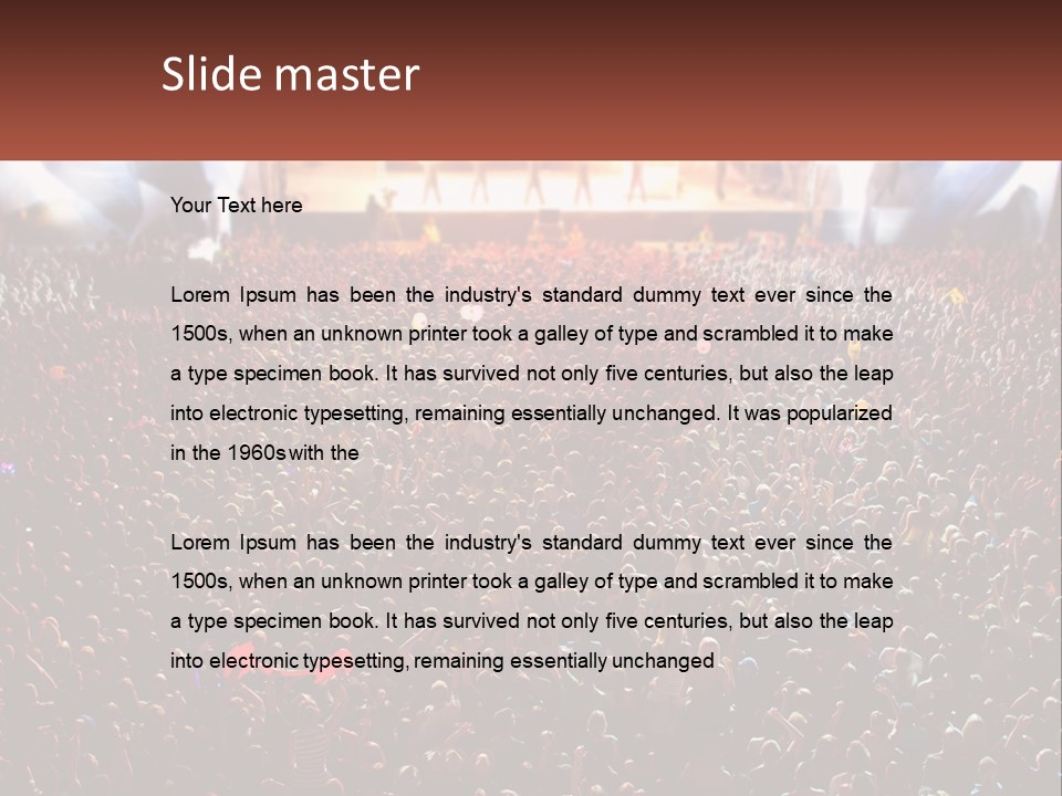 Teen Event Fun PowerPoint Template