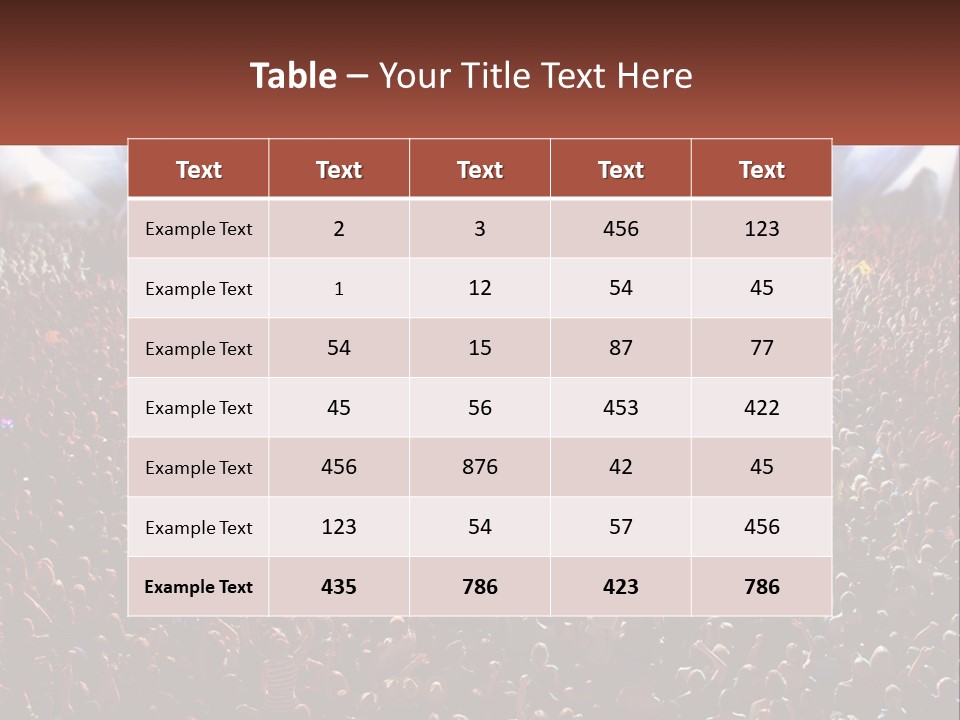 Teen Event Fun PowerPoint Template