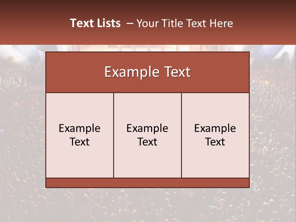 Teen Event Fun PowerPoint Template