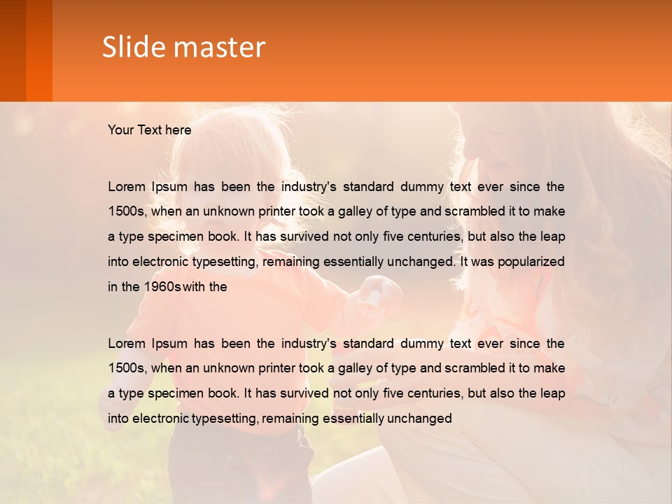 Happiness Pretty Beautiful PowerPoint Template