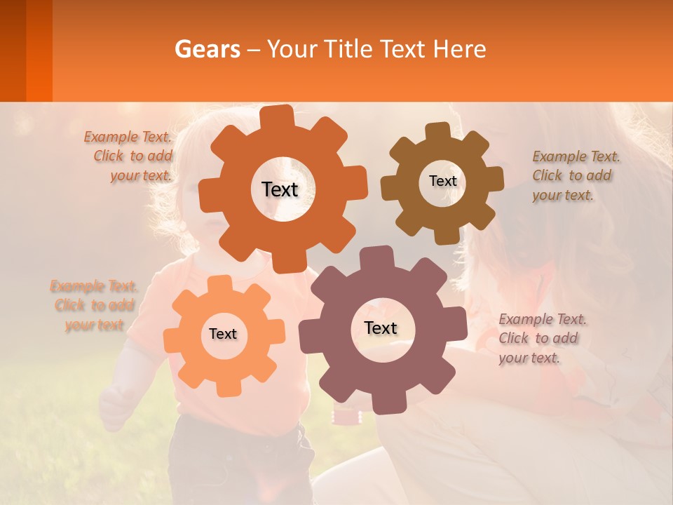 Happiness Pretty Beautiful PowerPoint Template