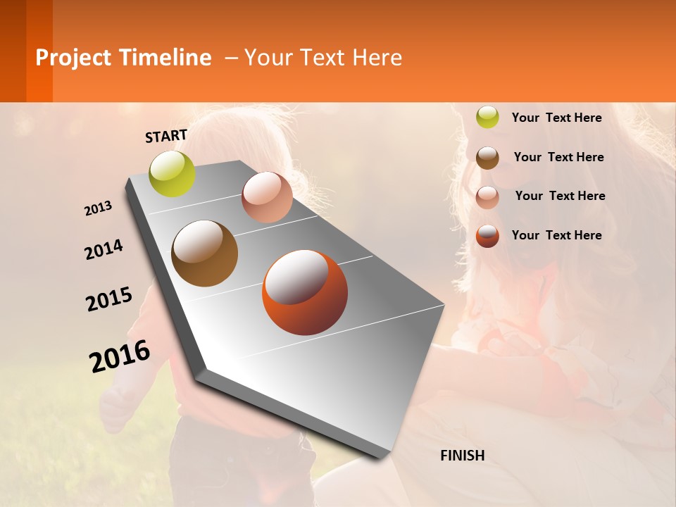 Happiness Pretty Beautiful PowerPoint Template